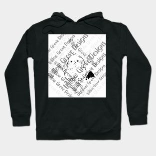 Art theft is poop watermark version Hoodie